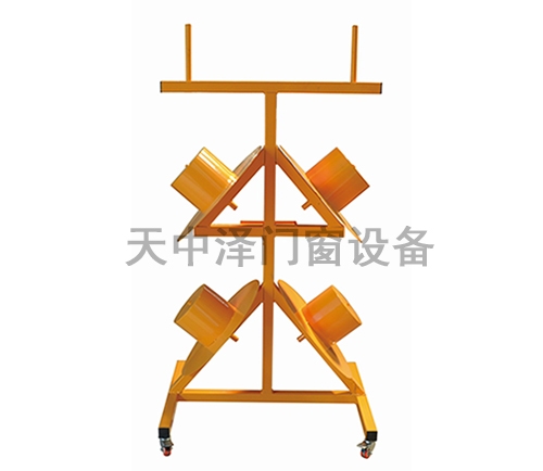 四盘胶条架